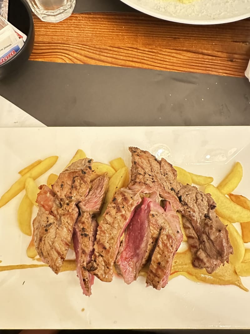 Entrecote di vitello alla piastra - Casa del Vino, Savona