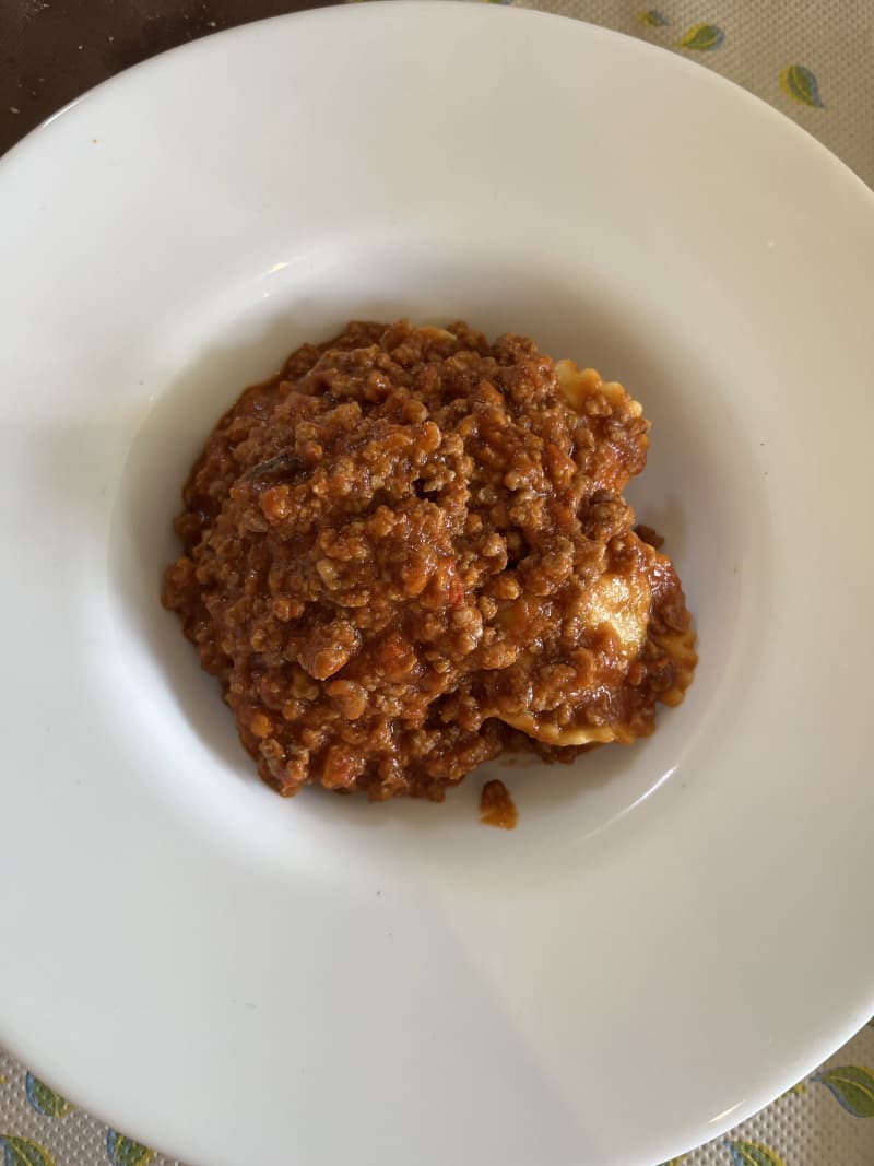 Tagliatelle alla farina di farro* da accompagnare con-  ragù bianco o - Dagli Alti