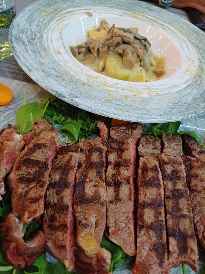 tagliata e ravioli.jpg - Ristorante Telesforo, Anguillara Sabazia