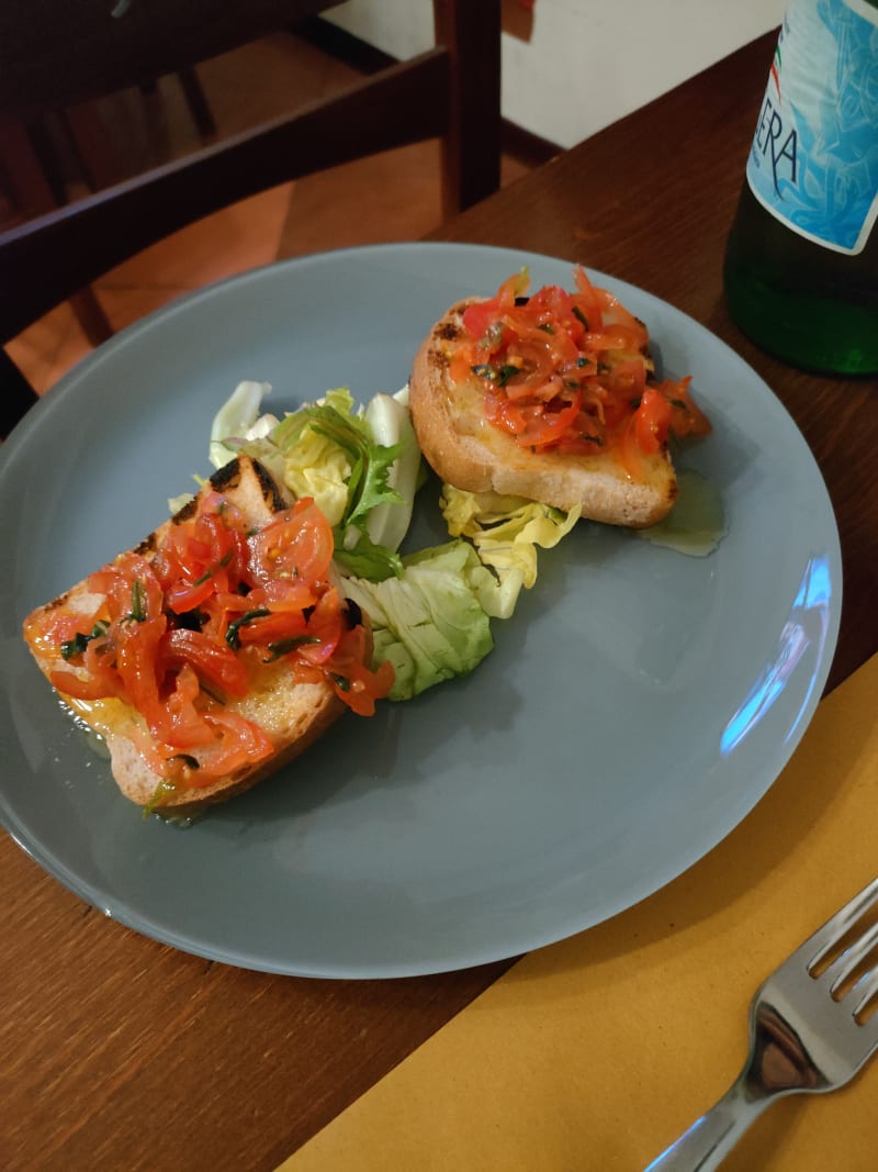 Bruschetta gluteen free - Osteria La Giara, Foggia