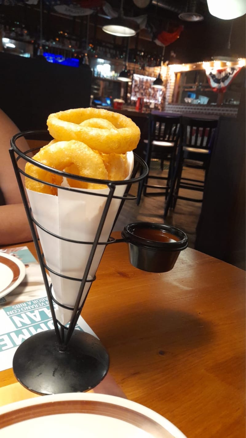 Golden Onion Rings - Ribs PlanetOcio, Collado Villalba