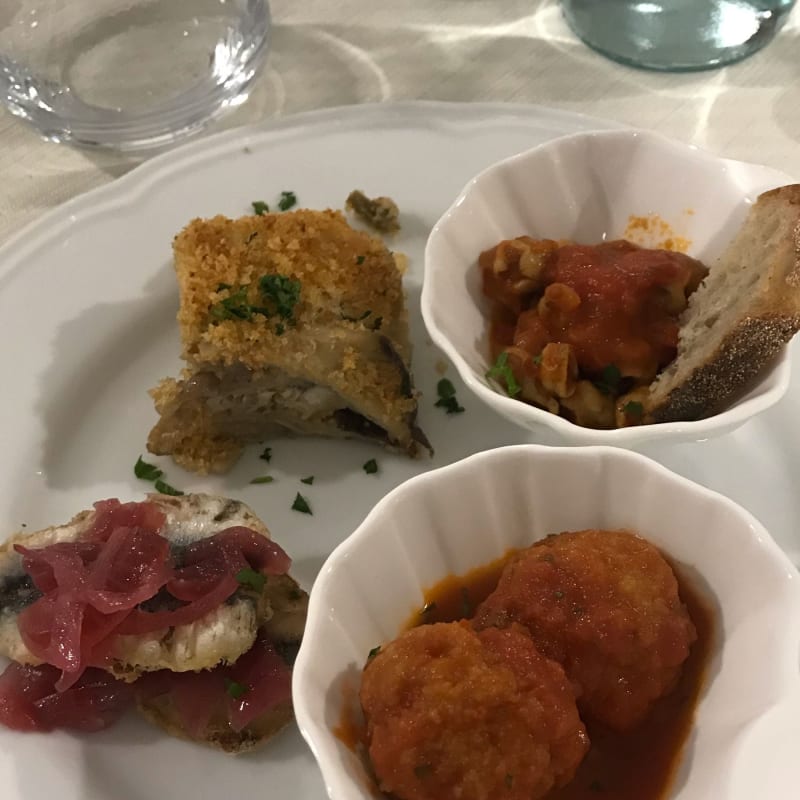 Antipasto di pesce caldo - La Signora Del Vento