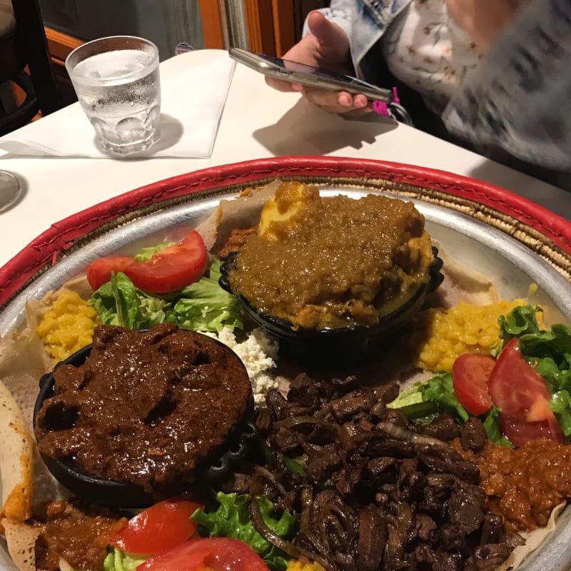 Sauté agneau - Les Saveurs d'Abyssinie, Paris