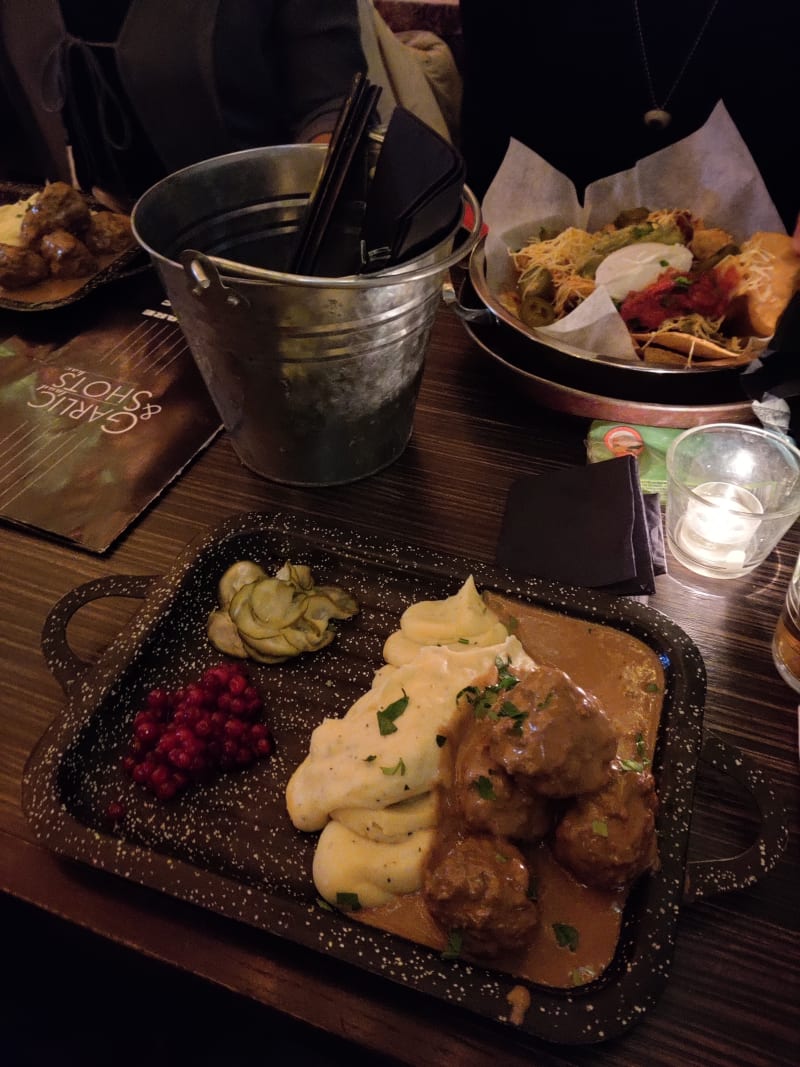 Garlic Meat Balls  - Garlic and Shots, Stockholm