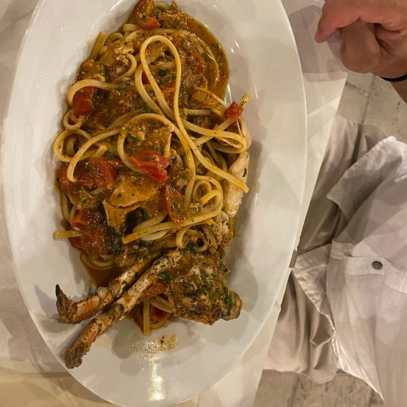 Linguine al granchio  - Caffè Borghese, Poggiardo