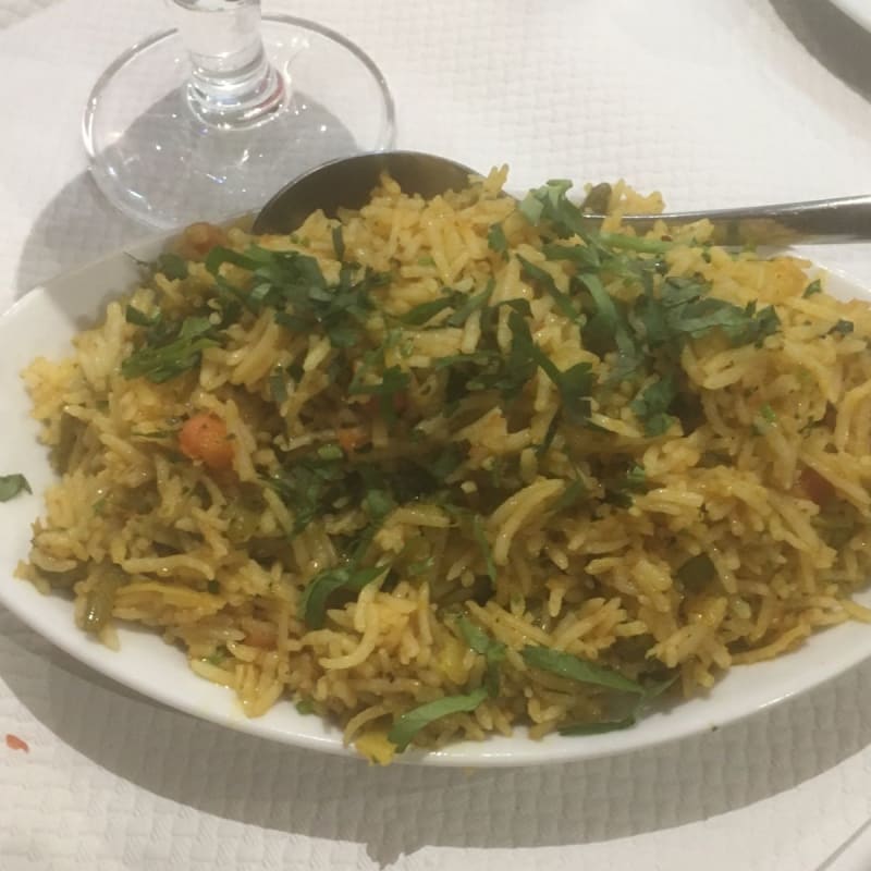 Riz aux legumes - Taj Mahal, Boulogne-Billancourt