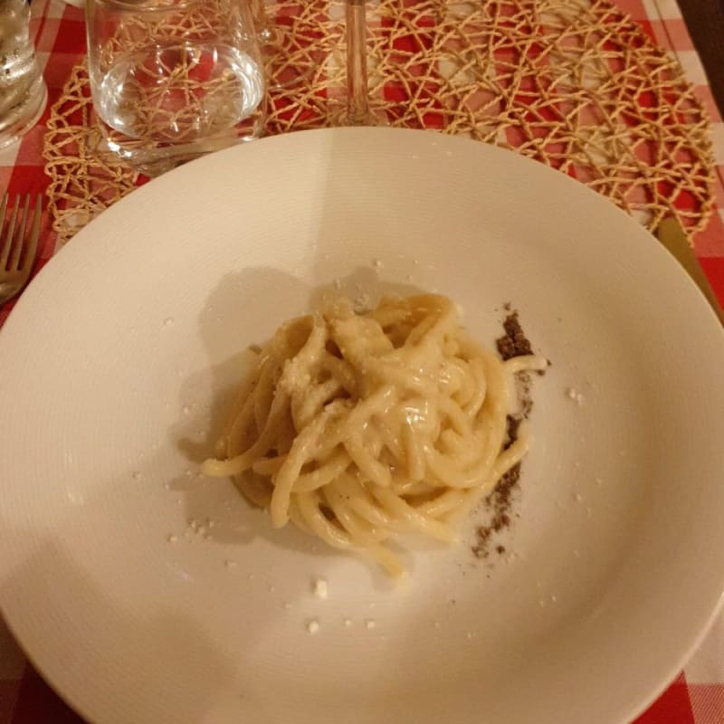 Pici Cacio e Pepe - Taverna Le Cose Buone, Gaiole In Chianti