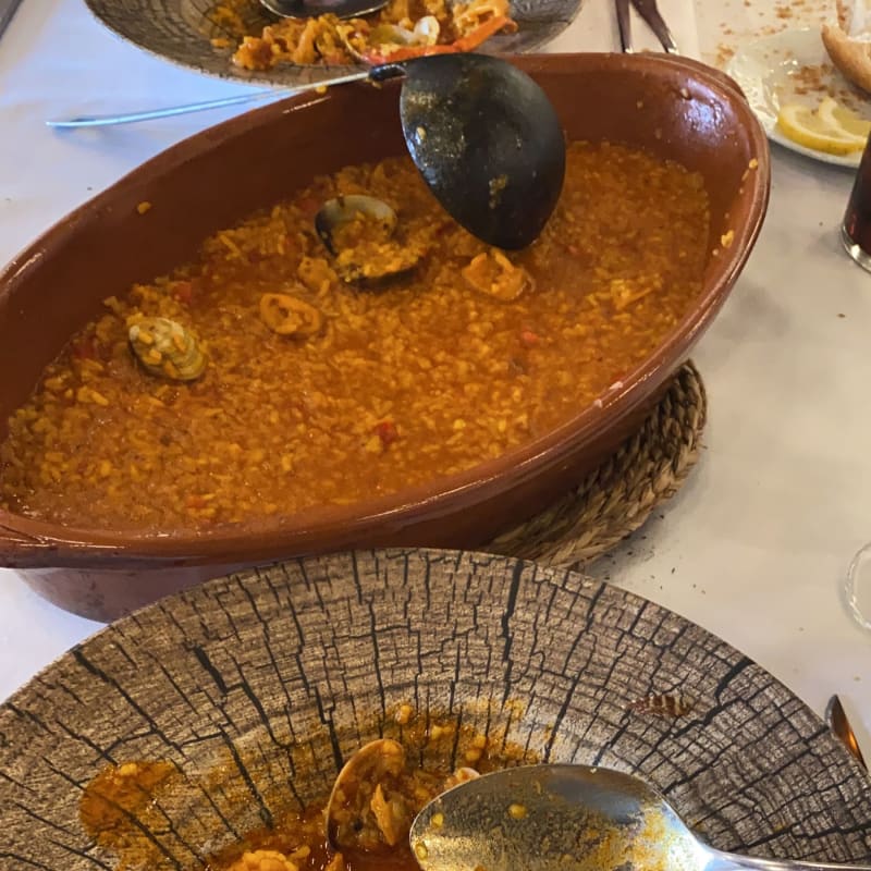 Arroz con bogavante  - Restaurante Asarmiento, Madrid