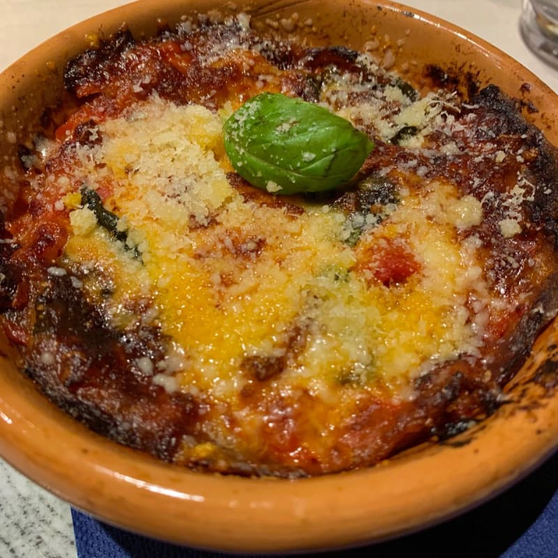 Parmigianina di melanzane - Rossovino da  Maurizio, Rome