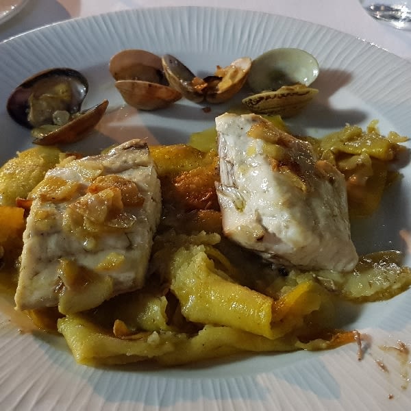 Corvina salvaje al Orio - La Barca de Ca l'Ardet, Calafell