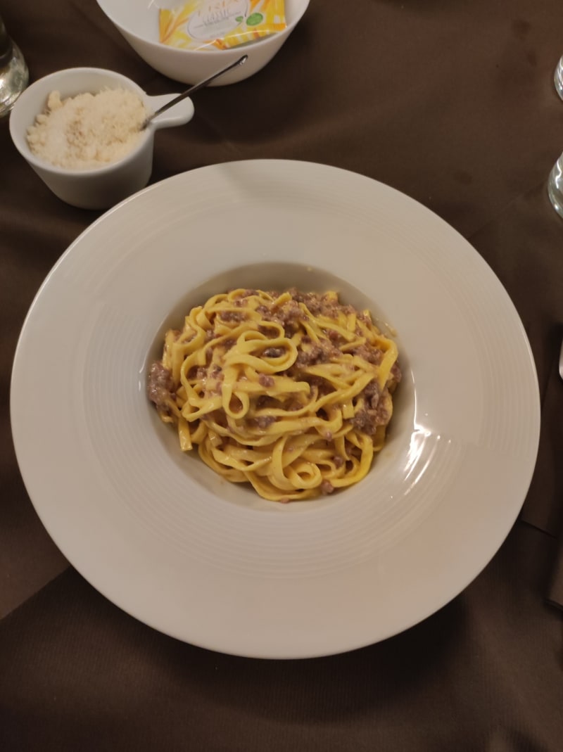 Tagliolini artigianali san daniele e crema di latte - Al Most