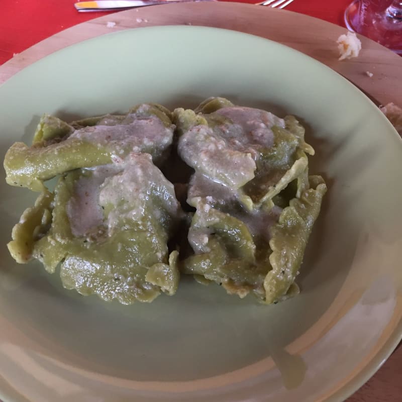 Tortelli al sugo di noci - Agriturismo Bricco dei Ronchi