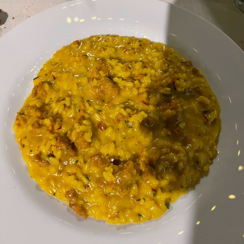 Risotto giallo con luganega - 4cento, Milan