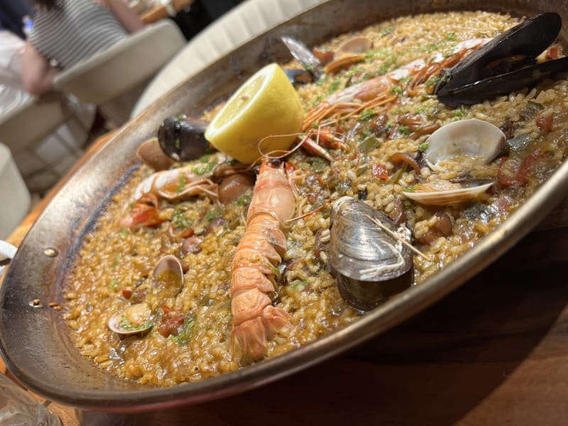 paella marisco - Mosty, Barcelona