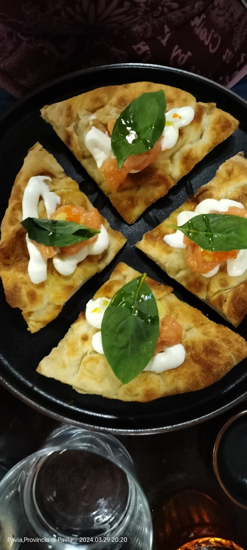 Pizza Salmone - Liska - Mangia e Tas, Pavia