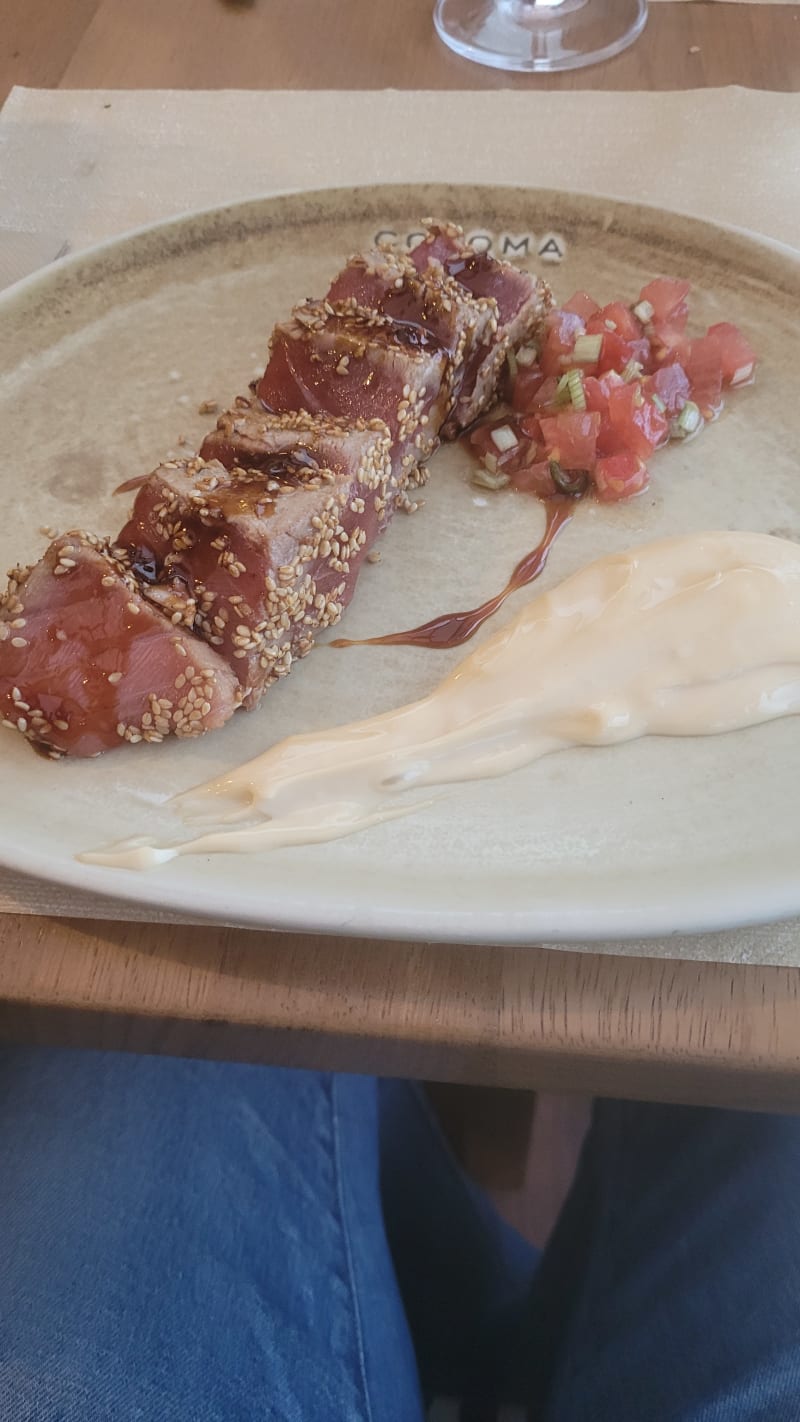 Thon tataki - Charcuteria Coloma, El Masnou