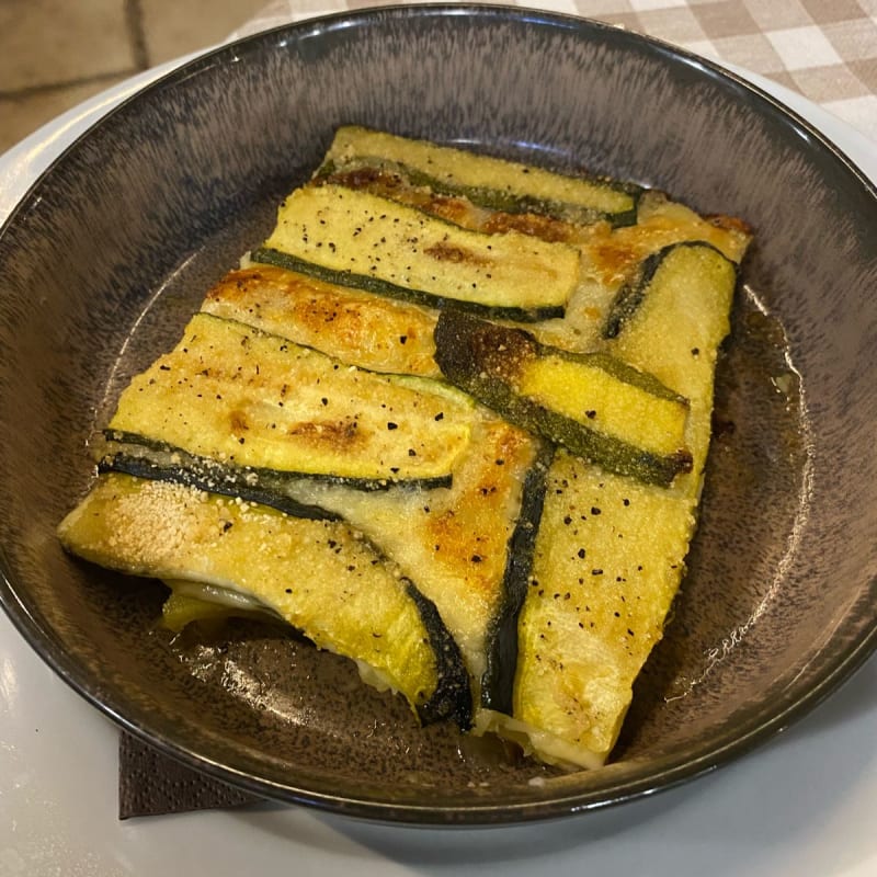 Parmigiana bianca di zucchine - Nenè