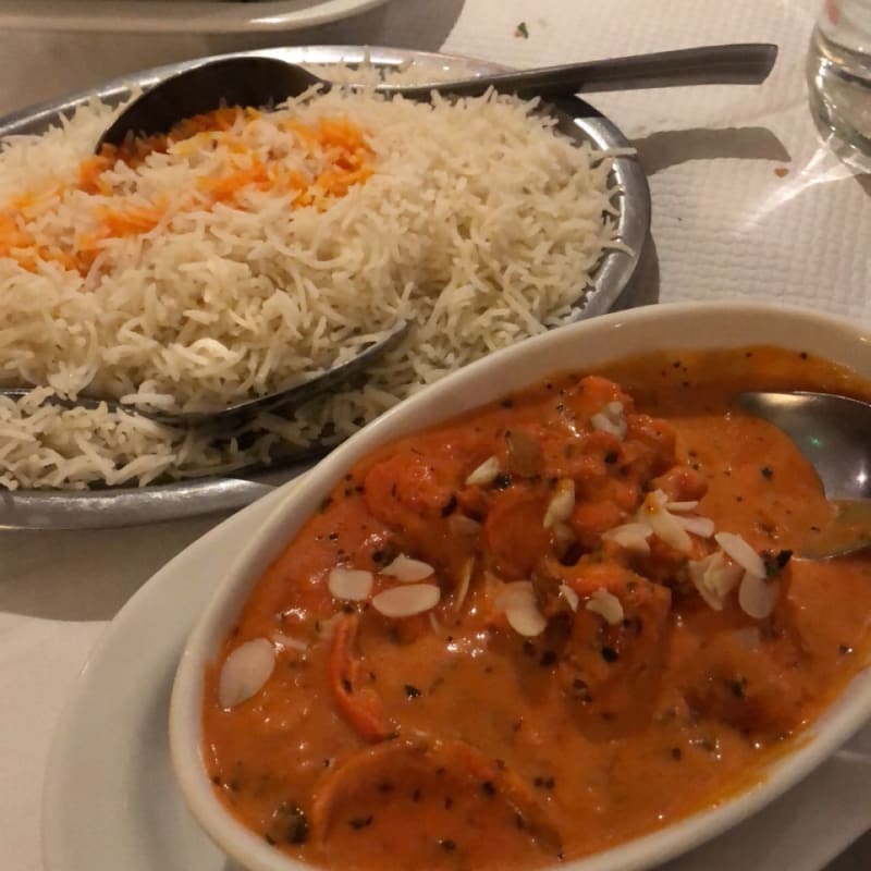 Butter Chicken et riz safran - L'Himalaya