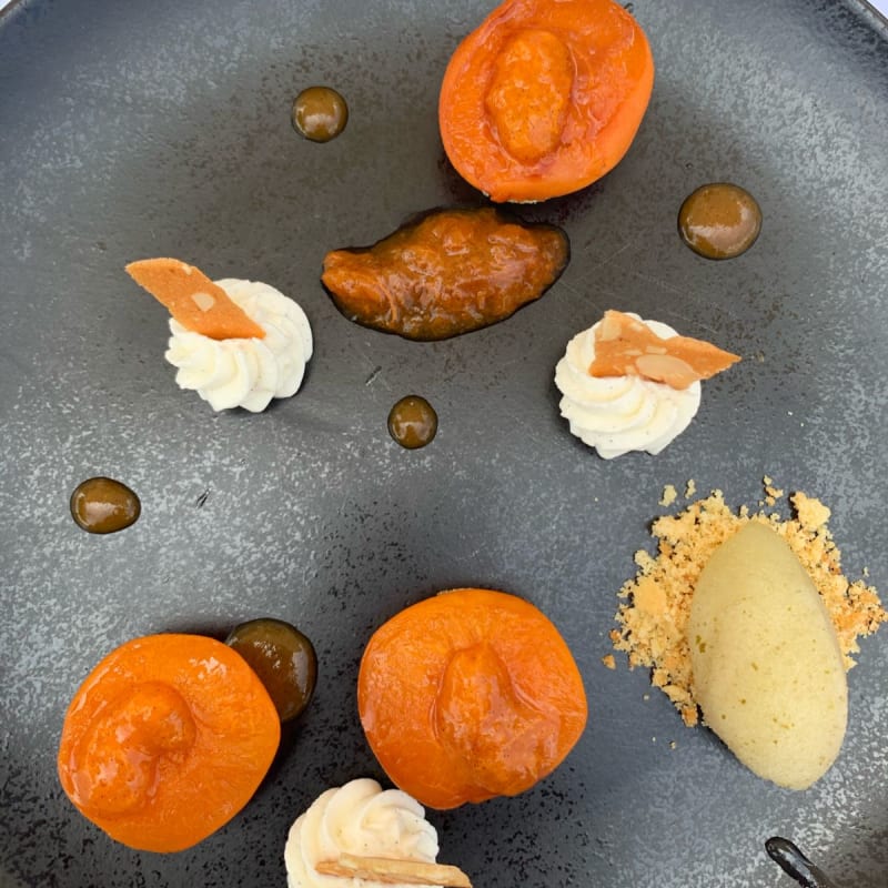 Dessert à l’abricot - Les Flots, La Rochelle