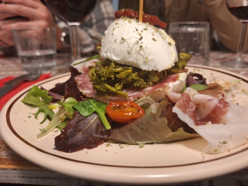 Caprese con Fiordilatte Pugliese e pomodorini cotti al forno in olio e.v.o. - Pugliami Per La Gola, Modena