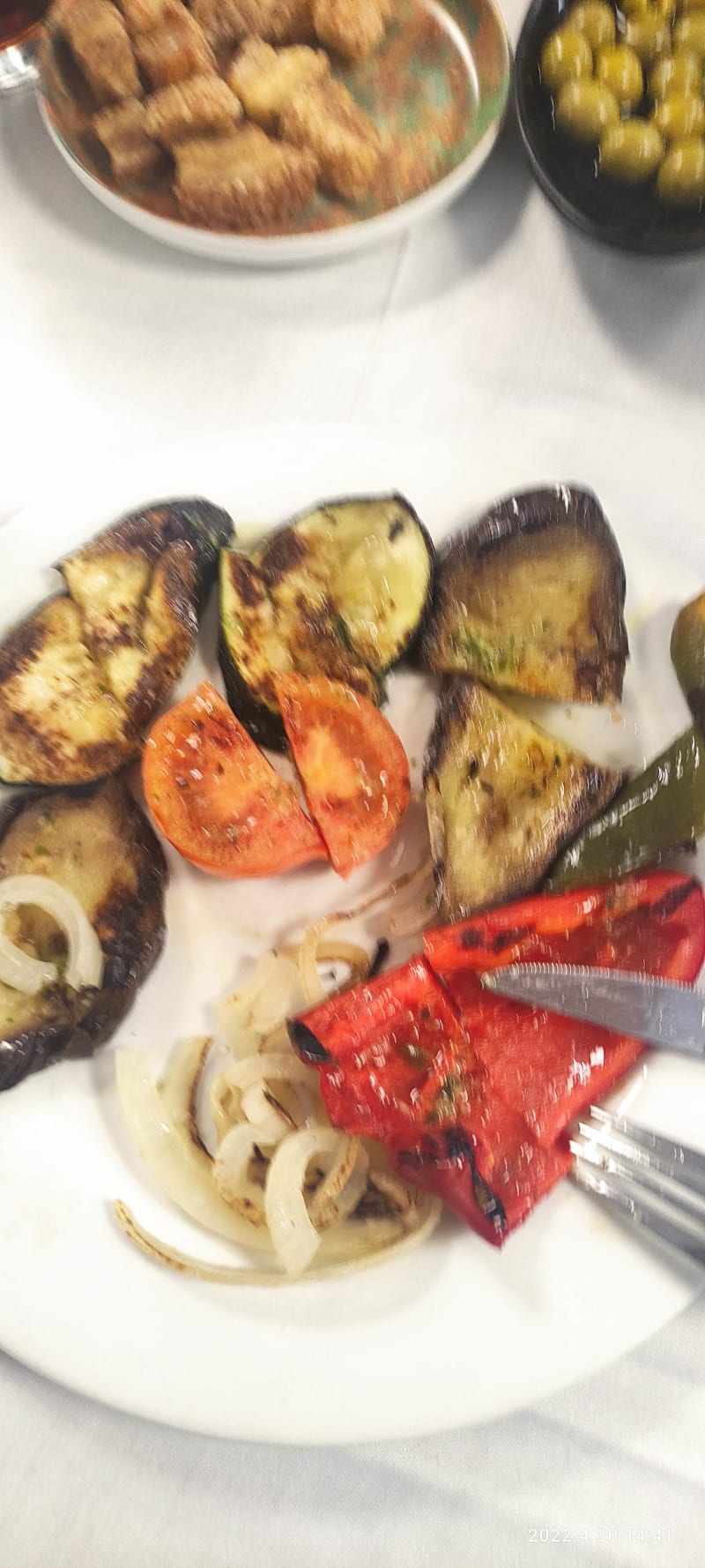 Parrillada de verduras - New Niagara, Segovia