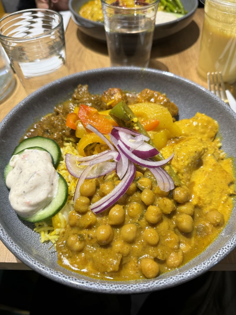 Curry Bowl - Vegan Vegetarian friendly, Paris