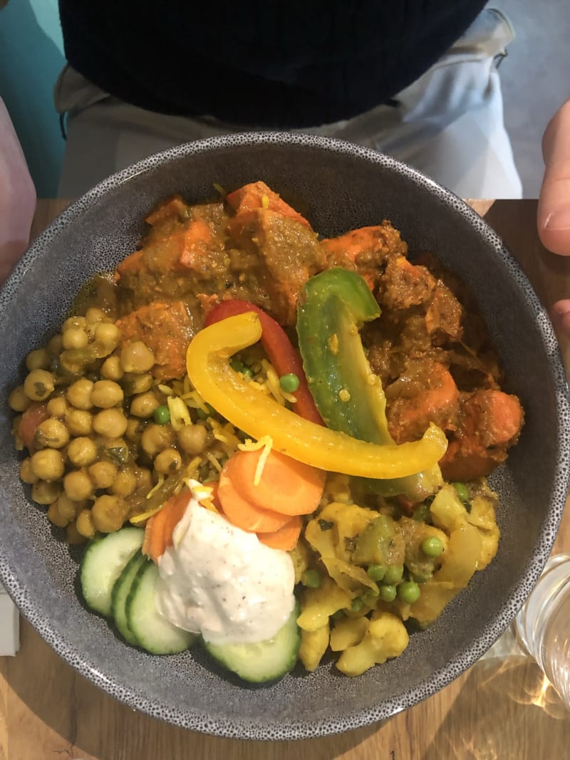 Curry Bowl - Vegan Vegetarian friendly, Paris