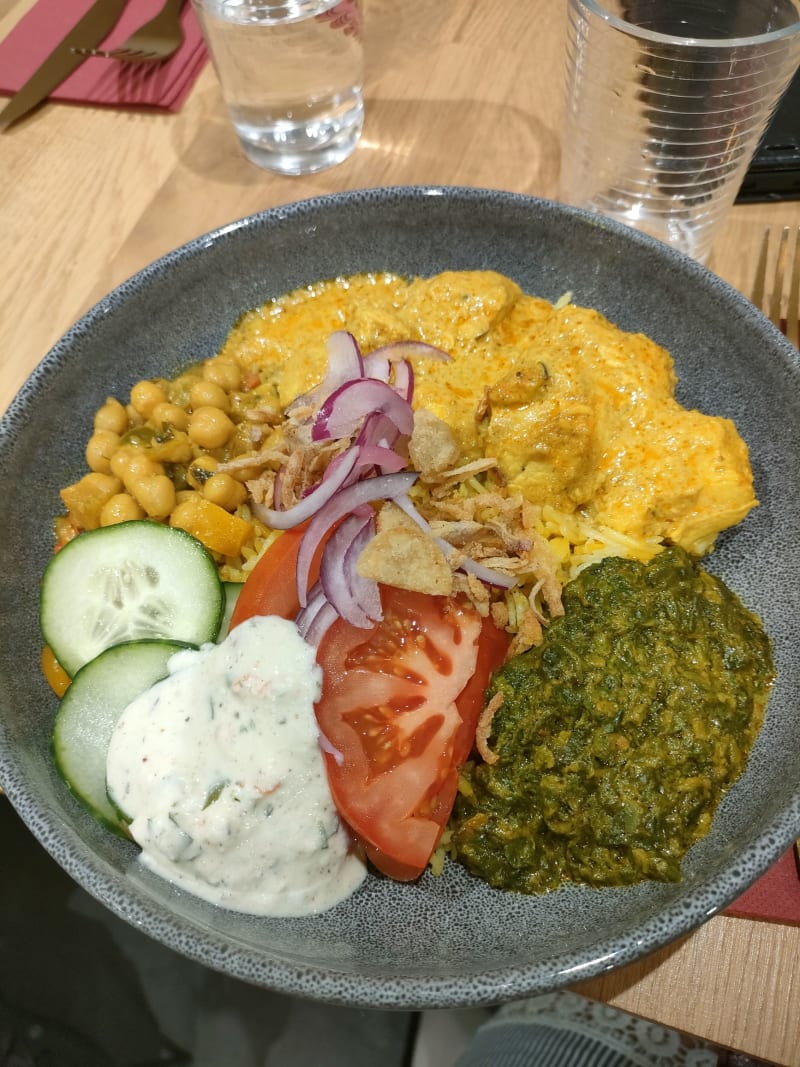 Curry Bowl - Vegan Vegetarian friendly, Paris