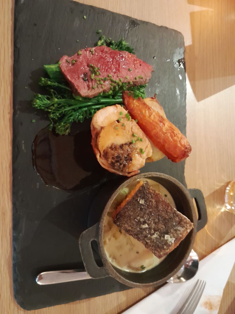 Amber Restaurant at The Scotch Whisky Experience a Edimburgo Menu