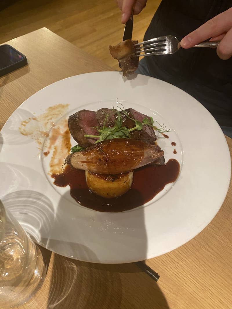 Amber Restaurant at The Scotch Whisky Experience a Edimburgo Menu