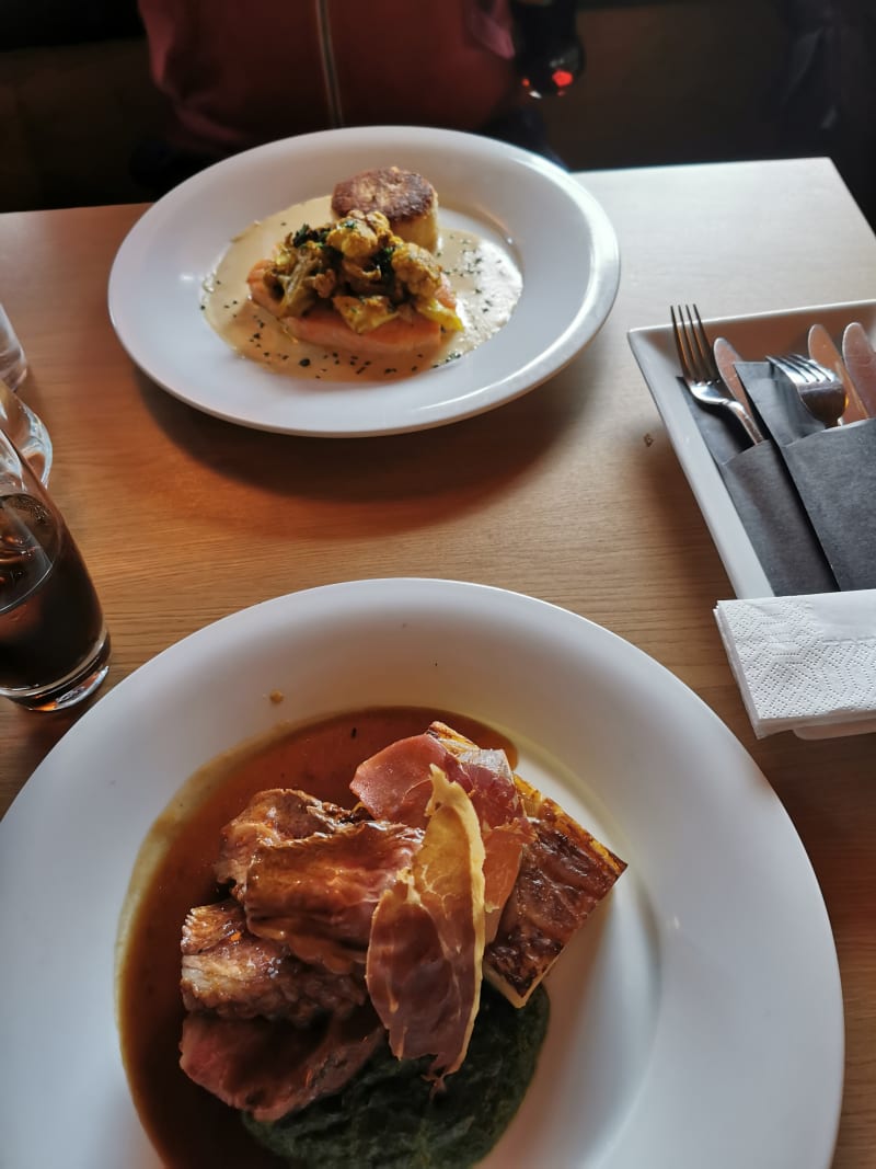 Amber Restaurant at The Scotch Whisky Experience a Edimburgo Menu