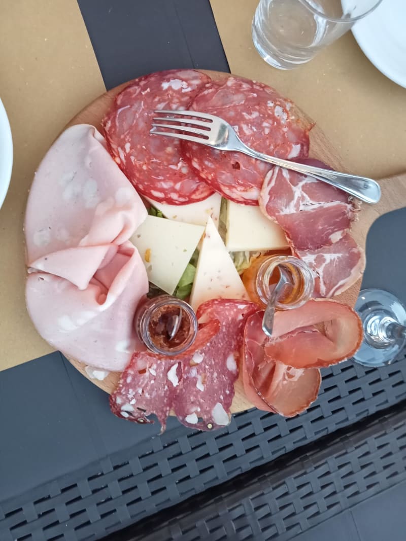 Tagliere di formaggi e salumi  - La Gazza, Rome