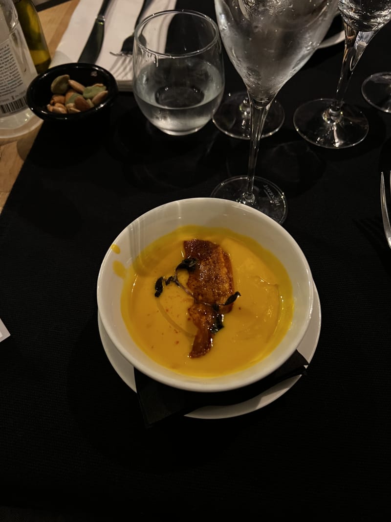 Butternut squash soup  - La Gazette, Paris