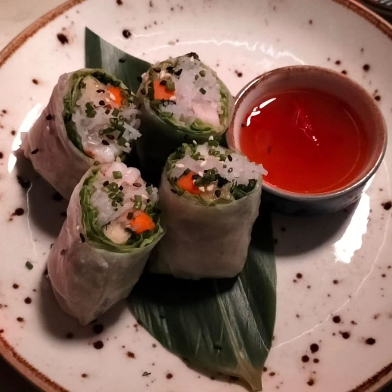 Shrimp Vietnam Rolls - Kin Martim Moniz, Lisbon