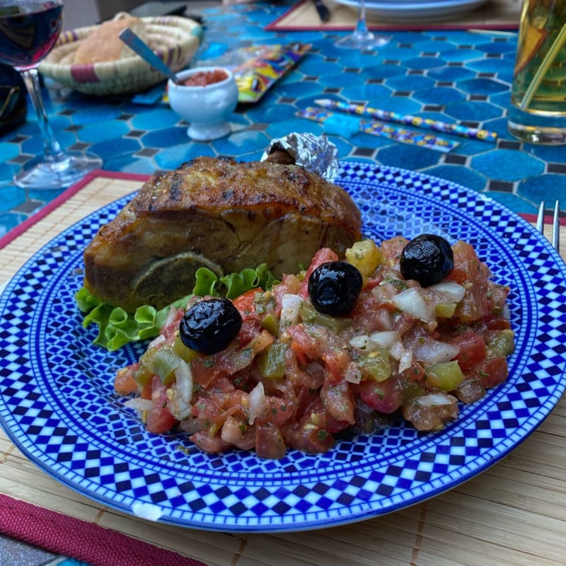 Méchoui et salade marocaine  - El Bahia, Châtenay-Malabry