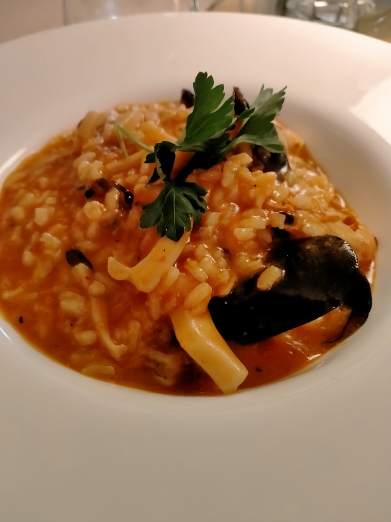 Risotto alla pescatora. - L'Oasi Ristorante, Velletri