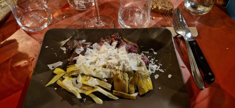 Asso di fiori Osteria dei formaggi, Milan