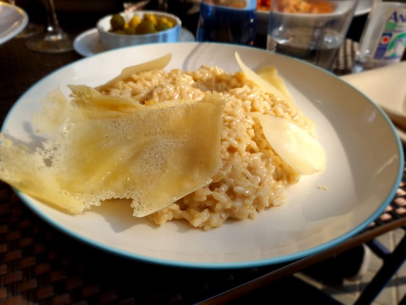 Risotto con parmigiano - Da Paolo, Barcelona