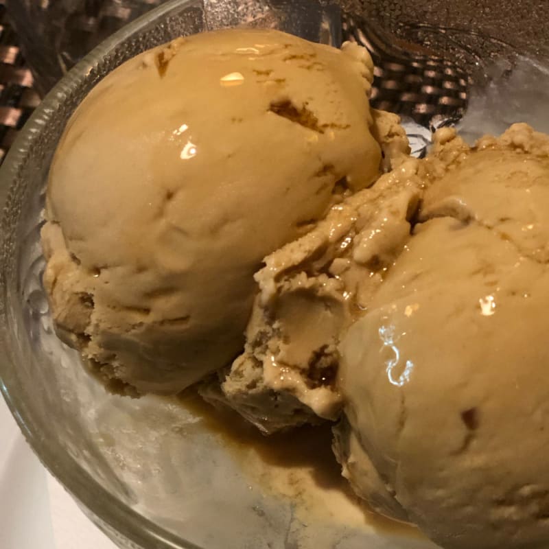 Helado de turrón al Marsala - Da Paolo, Barcelona