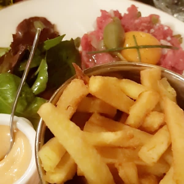 Tartare frite - Le Chat Blanc, Paris