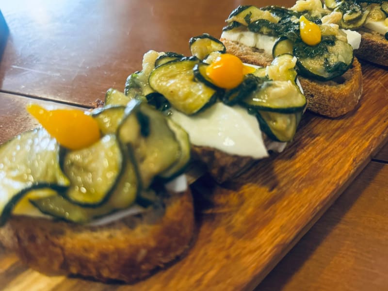 Bruschetta  - Algrano Bistro, Barcelona