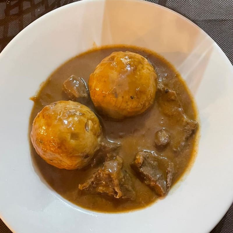 Gnocchi di pane con goulash - Vecio Buffet Marascutti 1914, Trieste