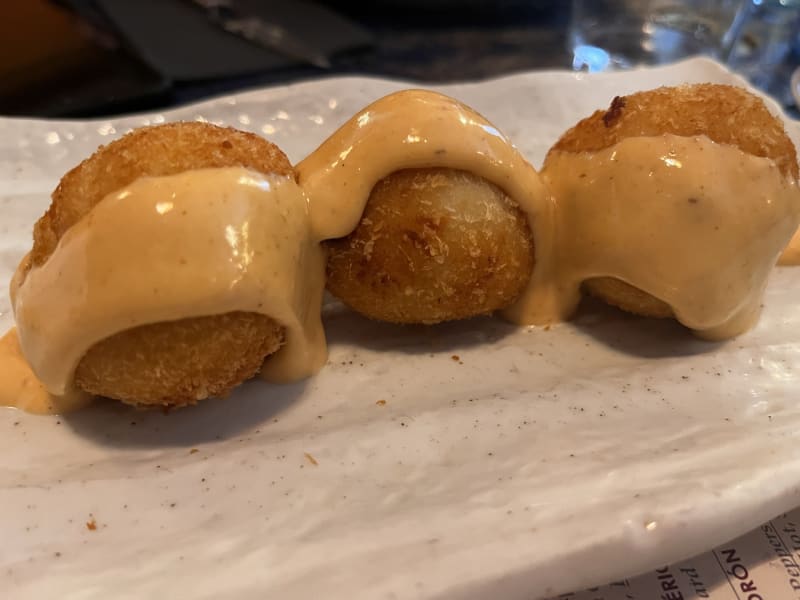 Pan de cristal con tomate - El Atril, Barcelona