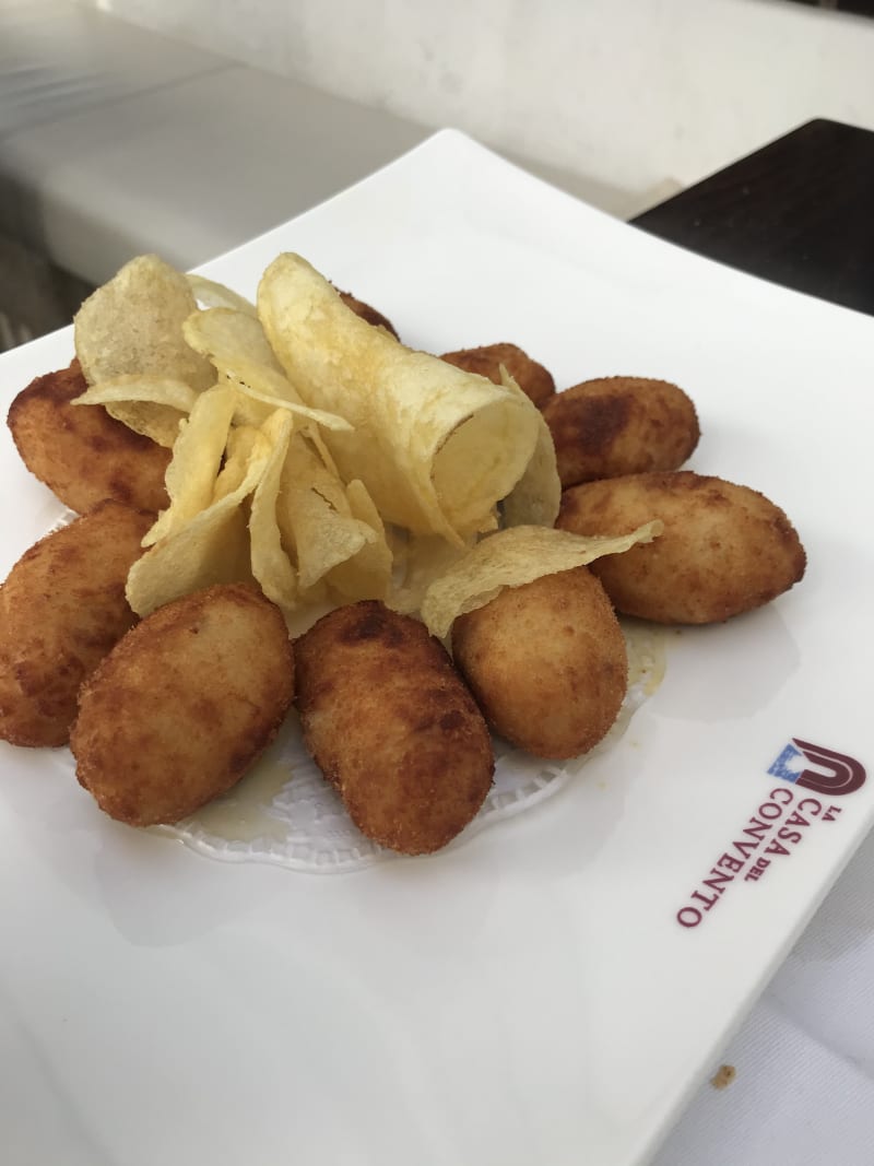 Croqueta de jamón  - La Casa del Convento, Chinchon