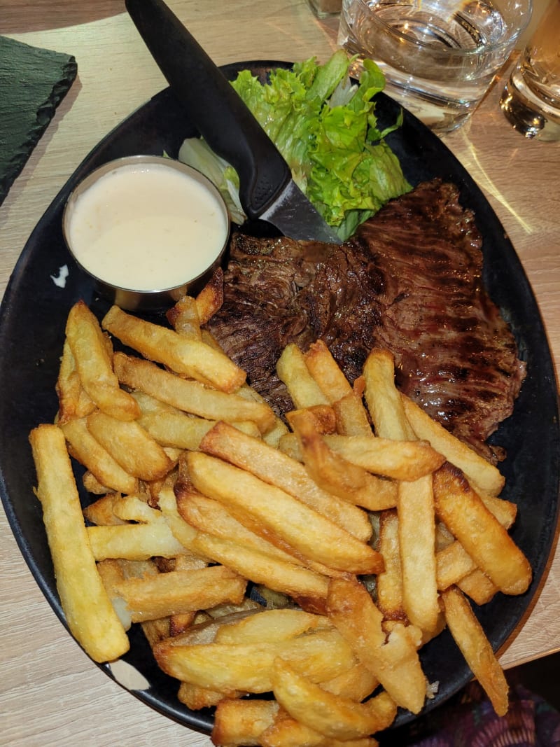 Entrecôte sauce Gotgonzola - Mama Coossa, Carrières-sur-Seine