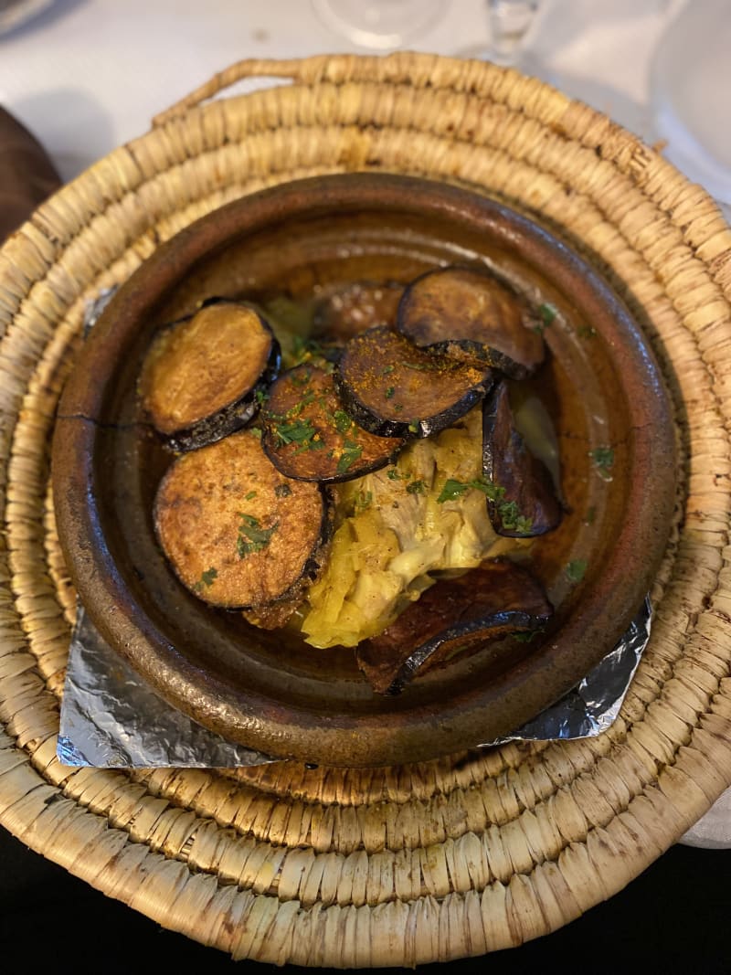 Tajine agneau aubergine  - Riad Souss