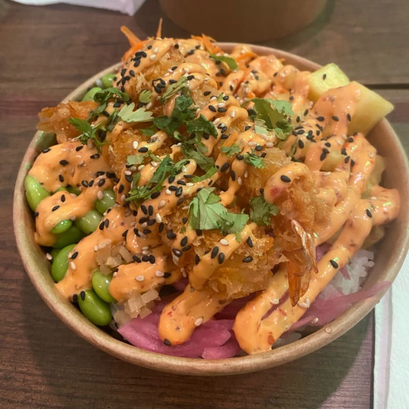 Poké crevettes tempura - Little Kosmo, Livry-Gargan