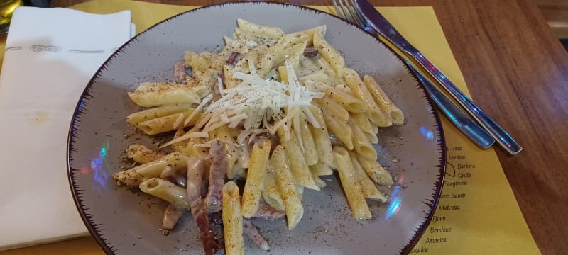 Penne gorgonzola e speck - Da Noi, Venice