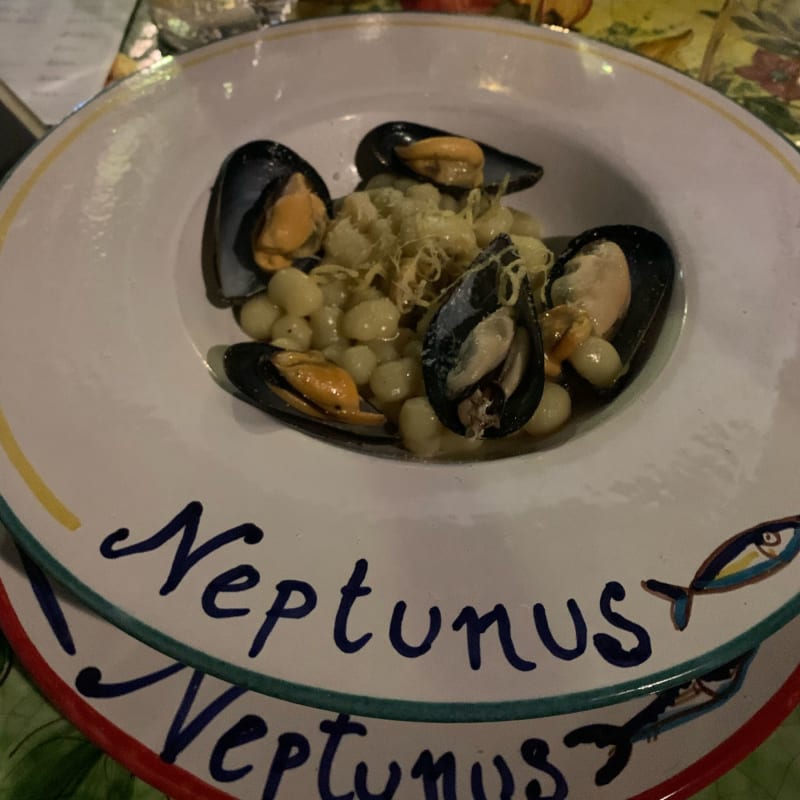 Gnocchetti limone cozze e pecorino - Ristorante Neptunus