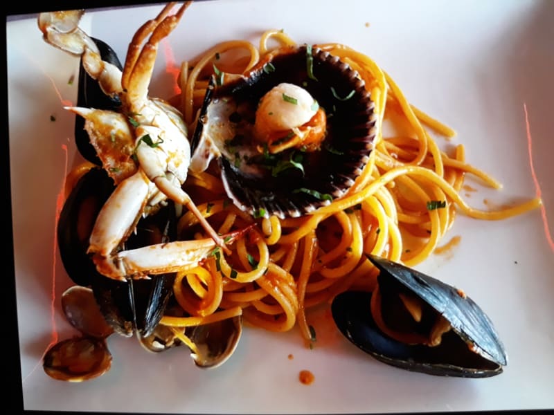 spaghetti allo scoglio - Morgan's Restaurant, Passignano Sul Trasimeno